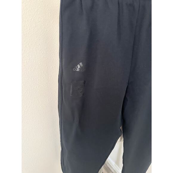 Adidas x Season 5 Calabasas Jogger Pants Black Stripes on Black - Picture 3 of 7